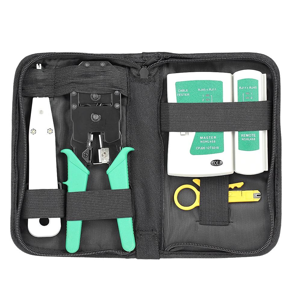 TBYTE Network Installation Kit - Crimper, Tester, Punch Down Tool includes essential tools for efficient network setups.