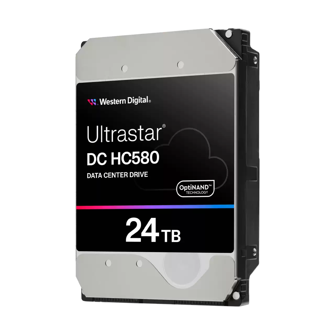Western Digital Ultrastar DC HC580 24TB Data Center HDD – 3.5" SATA 6Gb/s, 7200 RPM, Enterprise-Grade