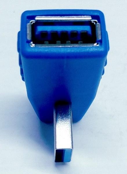 90 DEGREE USB 3 MALE TO FEMALE