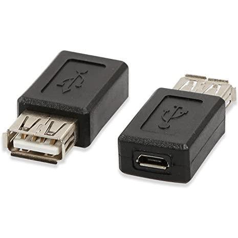 USB FEMALE TO MICRO USB FEMALE ADAPTER