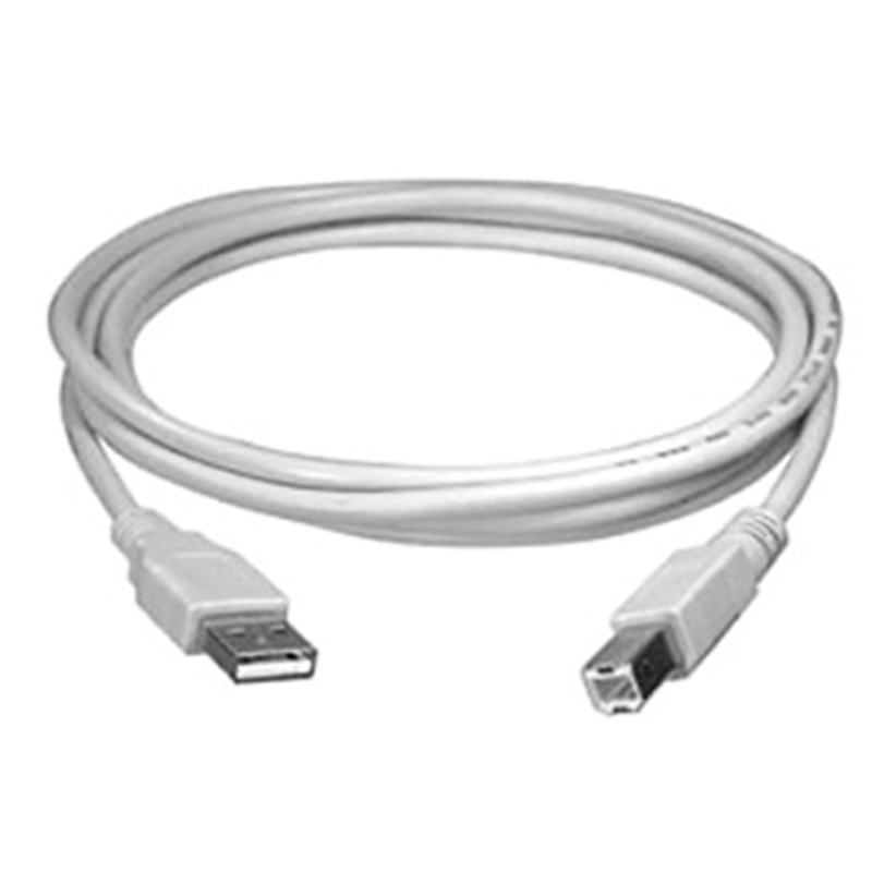 Microworld USB 2.0 Printer Cable 5.0M - High-Speed A-B Connection for Printers