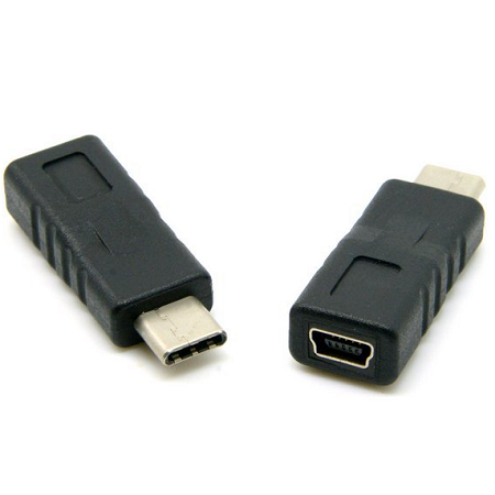 USB TYPE C TO MINI USB FEMALE CONNECTOR