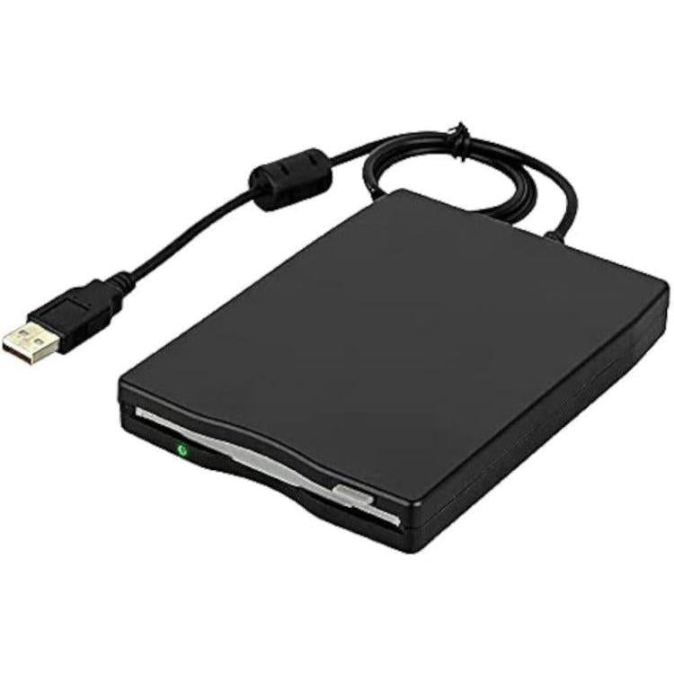 M-LINK 1.44" USB External Floppy Disk Drive | Black
