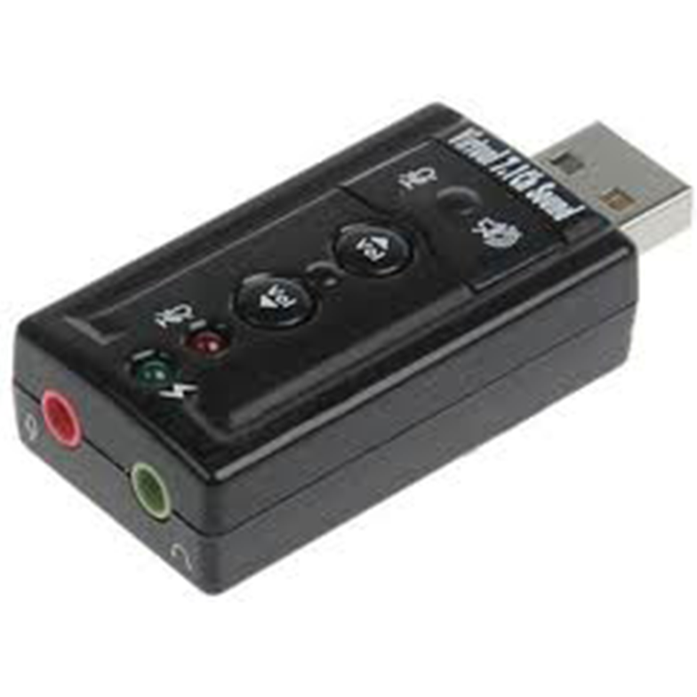 EXTERNAL USB 7.1 CHANNEL SOUND ADAPTER