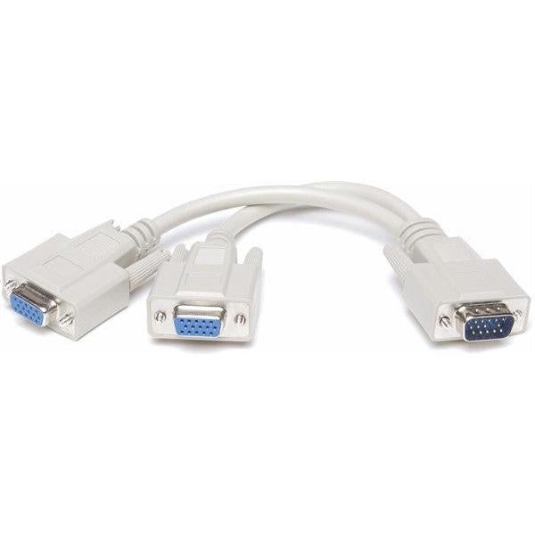 VGA (M) TO VGA SPLITTER (F) 20CM