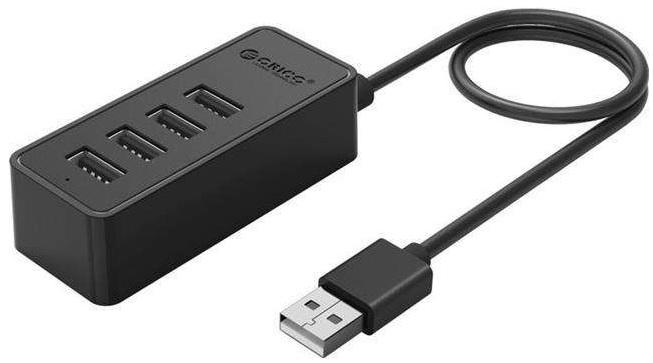 ORICO 4-Port USB 2.0 Hub with 1m Cable Black