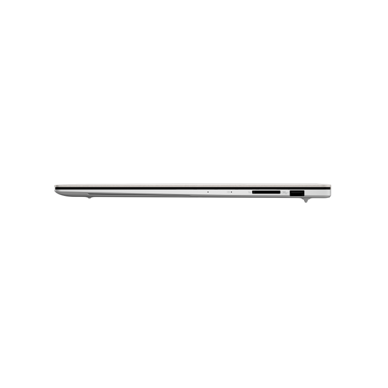 Sleek profile of the PRE-Loved ASUS Zenbook S16 (UM5606) – Copilot PC | Ryzen AI 9 | 32GB RAM | 2TB SSD | Windows 11 Pro.