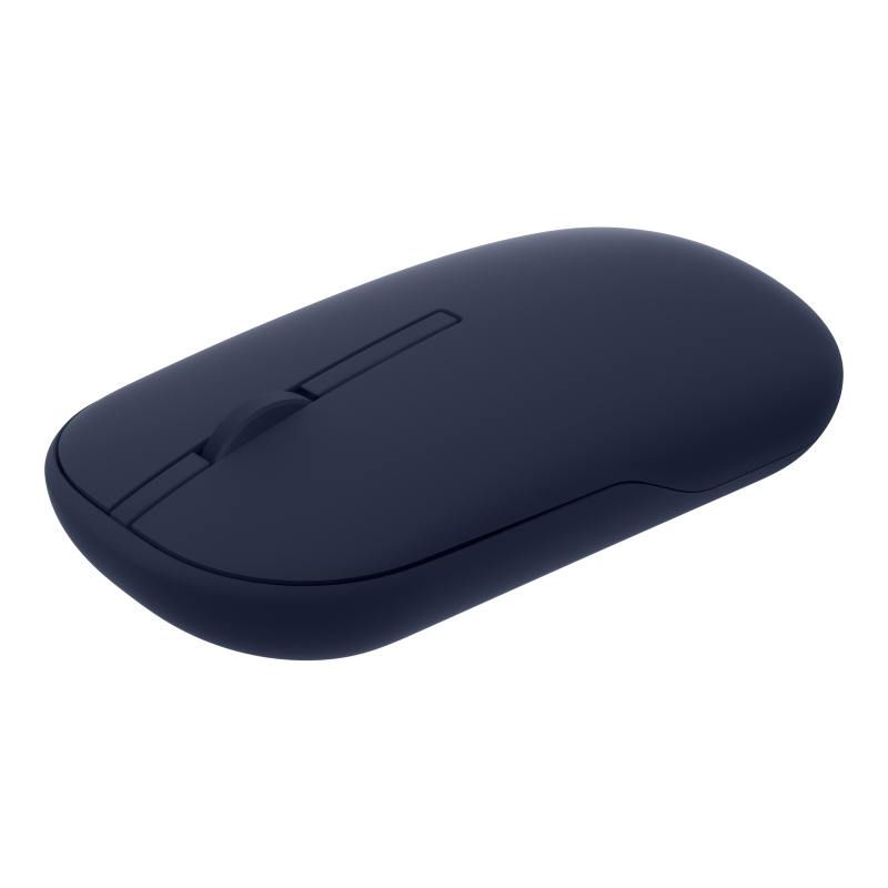 PRE-Loved ASUS Marshmallow Mouse MD100 - Ultra-Lightweight, Silent Click, Wireless - Black for comfortable, quiet use.