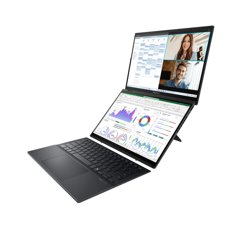 Explore the PRE-Loved ASUS Zenbook DUO UX8406 – Dual-Screen Laptop, Powerful, designed for ultimate productivity.