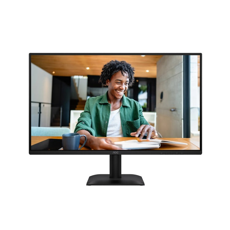 AOC monitor displayed from the front
