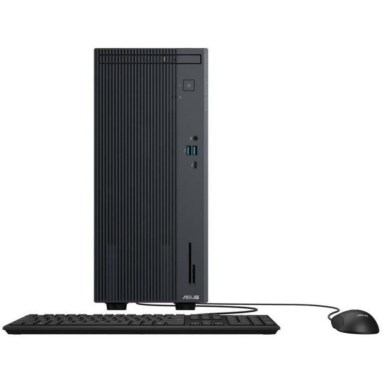 Consumer desktop tower with keyboard and mouse