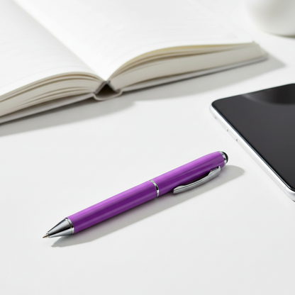 Microworld Universal Touchscreen Stylus Pen Purple
