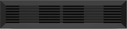 Seagate One Touch Hub 6TB Desktop External Hard Drive with USB-C – black desktop drive with vented front.
