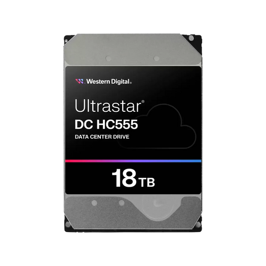 Western Digital Ultrastar DC HC555 18TB Internal HDD – 3.5" SATA III, 7200 RPM, 512MB Cache, Enterprise-Grade | TechStore