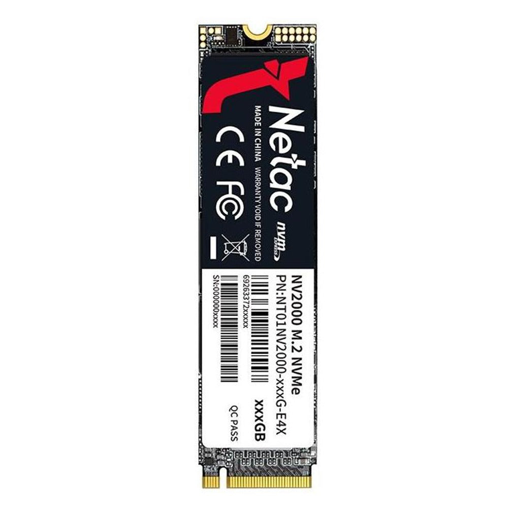 Netac EX4 512GB M.2 NVMe SSD – PCIe Gen3x4 Internal Solid State Drive, Ultra-Fast & Reliable Storage by Netac