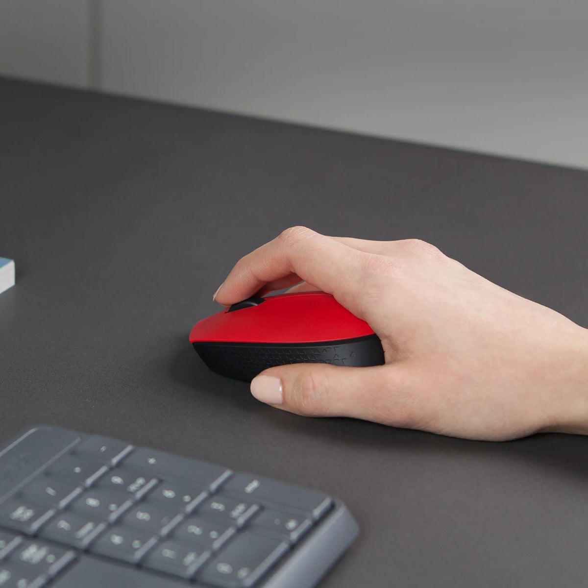Logitech M171 Wireless Mouse – Red