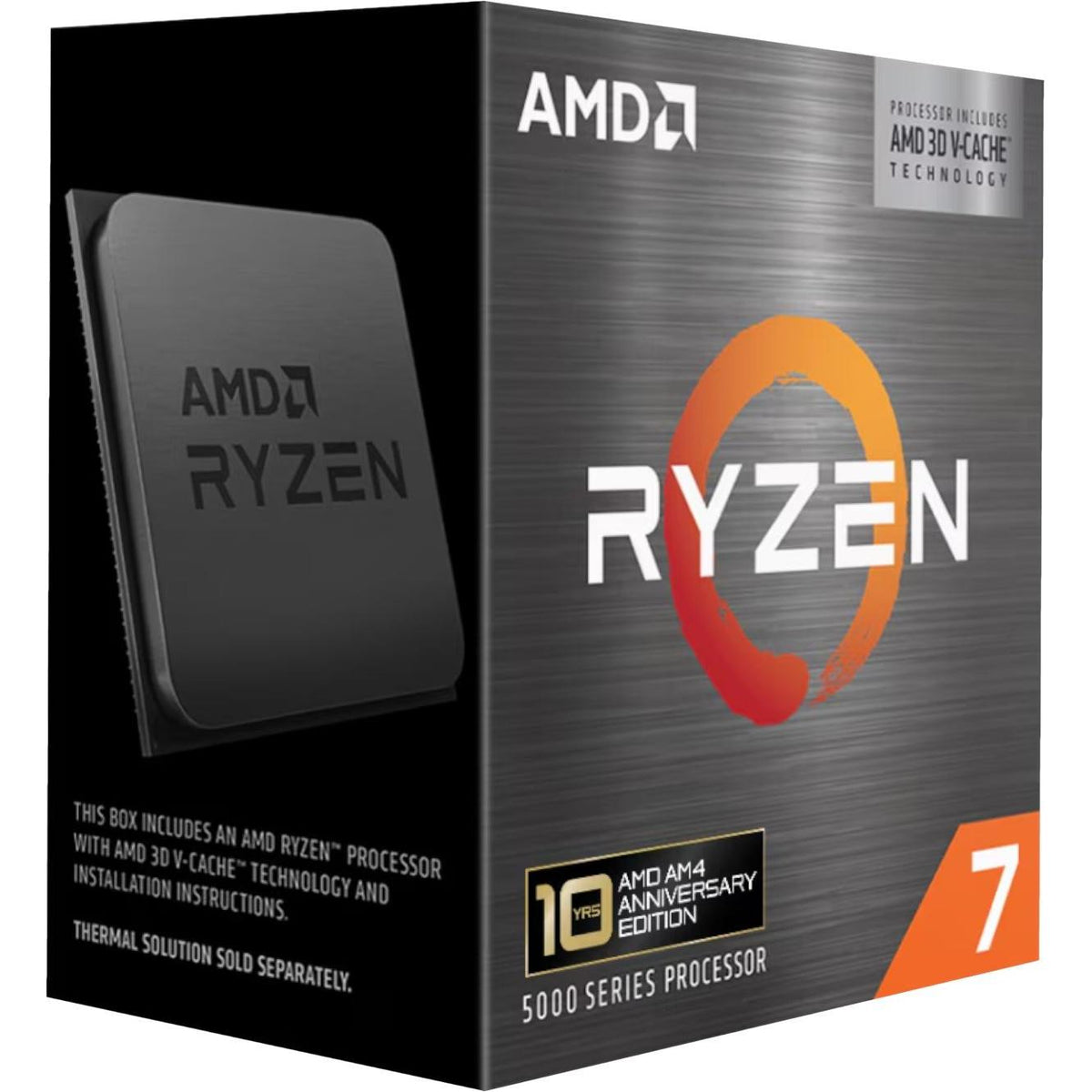 AMD Ryzen 7 5800X3D AM4 8-Core 16-Thread Desktop Processor