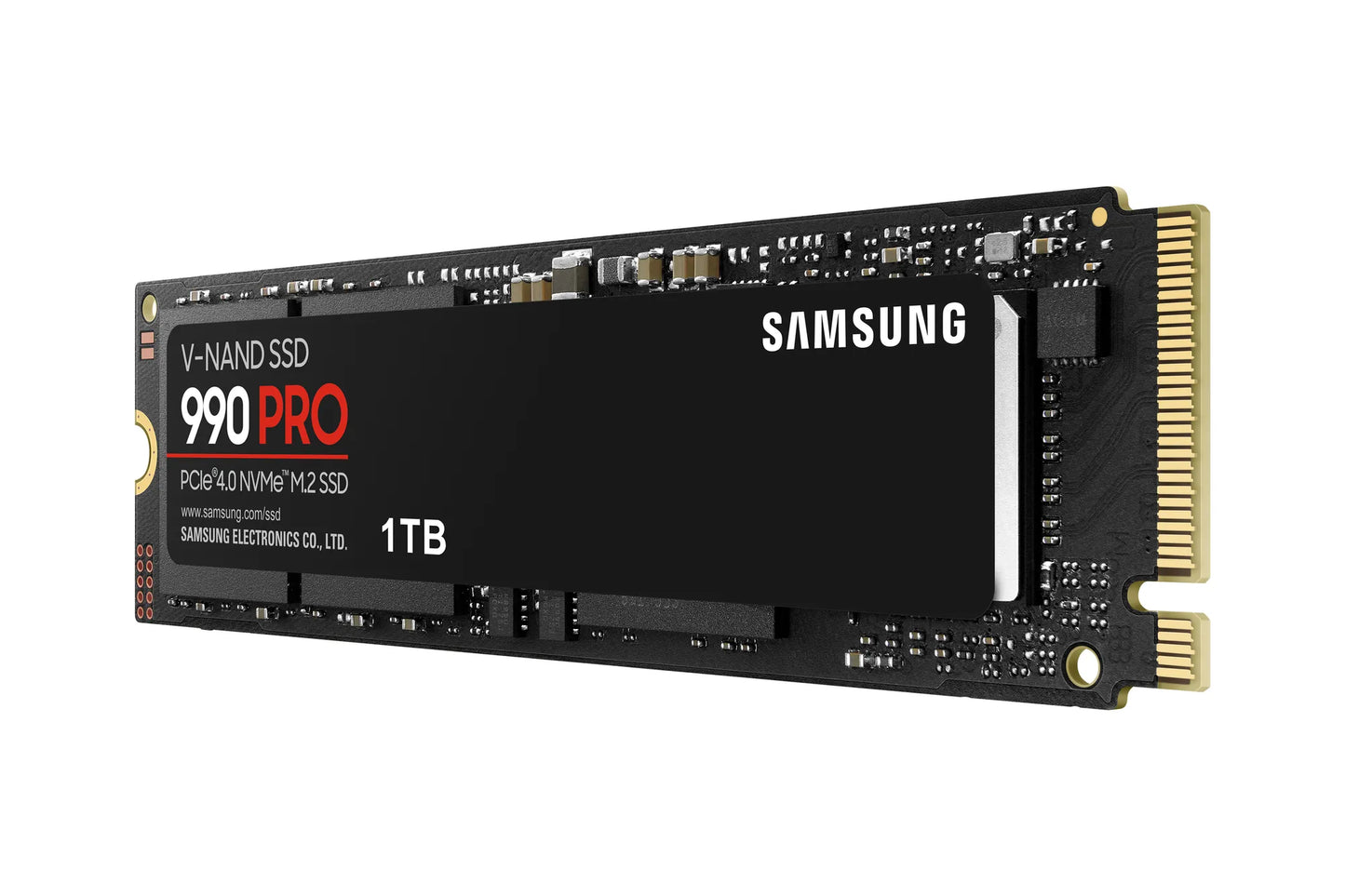 SAMSUNG MZ-V9P1T0BW 990 PRO 1 TB NVMe SSD - Read Speed up to 7450 MB/s; Write Speed to up 6900 MB/s; Random Read up to 1200000 I