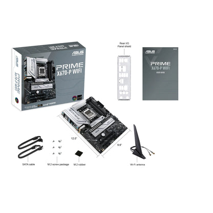 ASUS Motherboard/AM5/4xDIMM/Max. 192GB/DDR5/1xDP/1xHDMI/3xPCIe4.0x16/1xPCIe3.0x1/3xM.2/ 6xSATA/RAID/30.5cmx244cm.