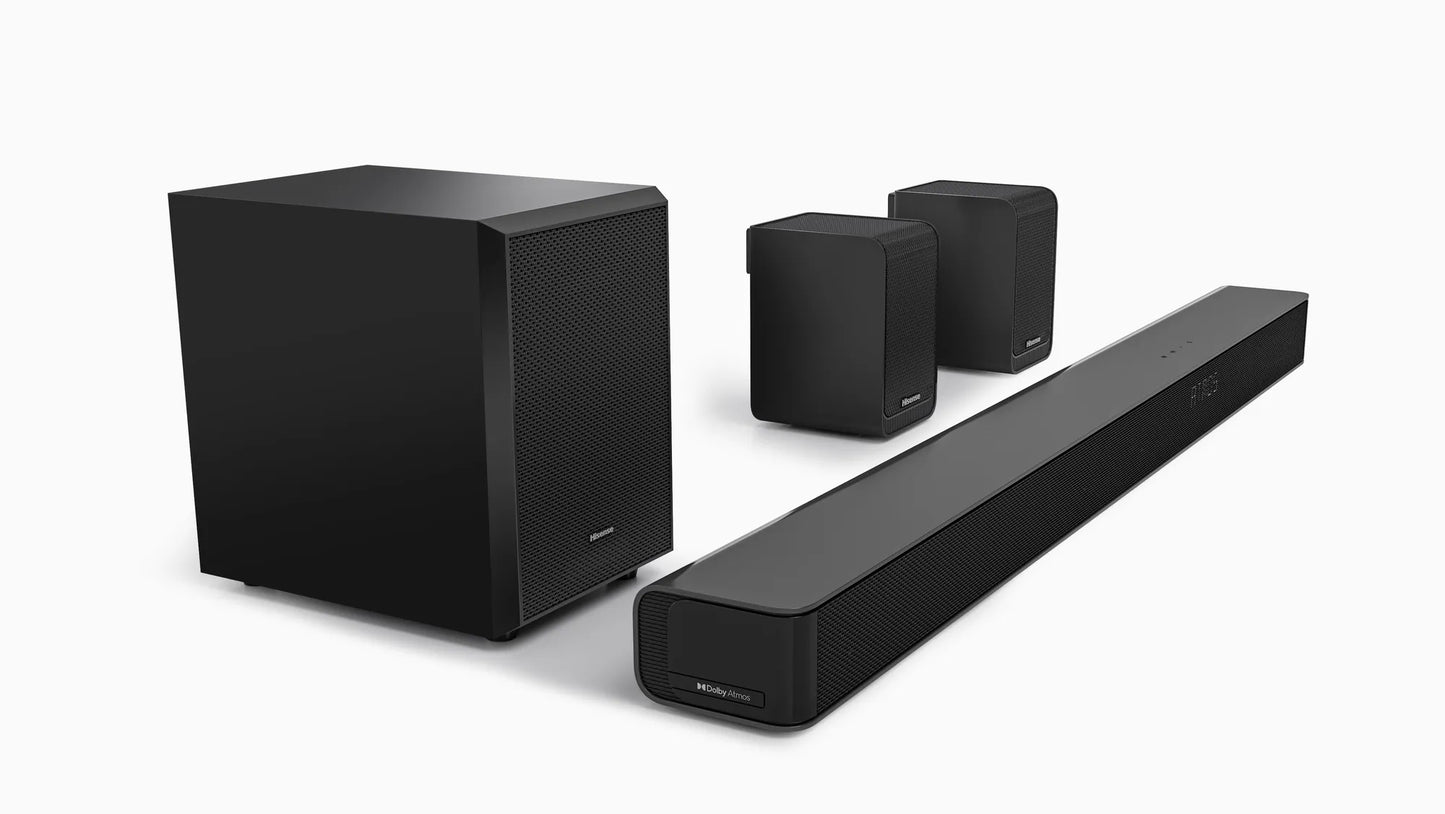 HISENSE AX5100G 5.1ch Soundbar with Subwoofer and speakers
