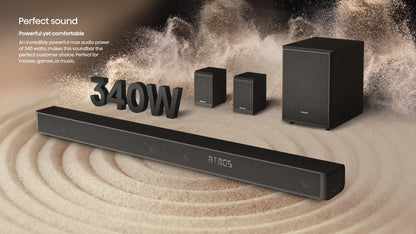 HISENSE AX5100G 5.1ch Soundbar with Subwoofer and speakers