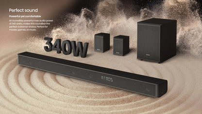 HISENSE AX5100G 5.1ch Soundbar with Subwoofer and speakers