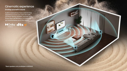 HISENSE AX5100G 5.1ch Soundbar with Subwoofer and speakers