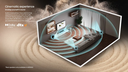 HISENSE AX5100G 5.1ch Soundbar with Subwoofer and speakers