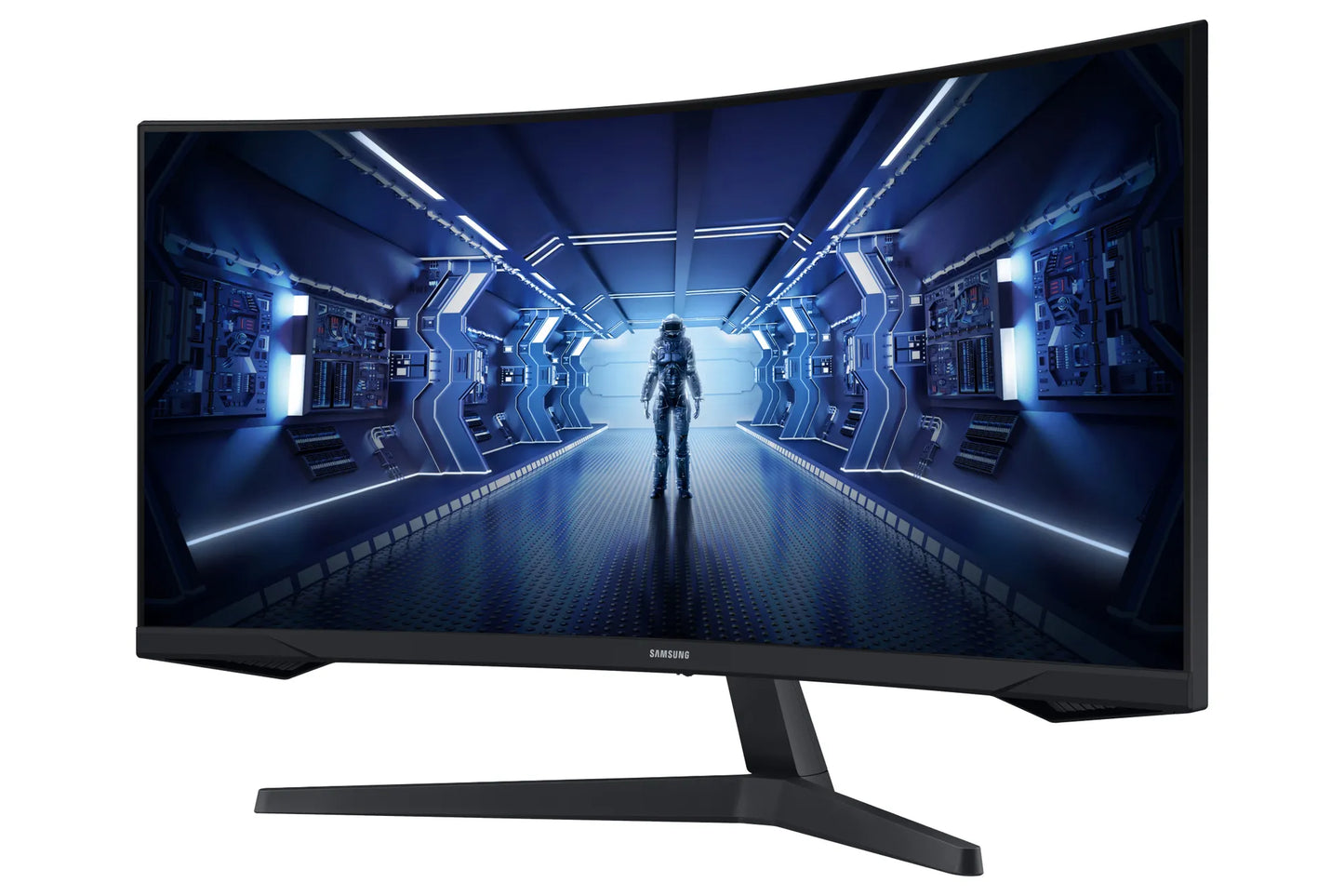 Samsung LC34G55TWW 34'' Odyssey G5 Ultra WQHD Curved Monitor; 21:9; 1000R; 3440X1440 Resolution; Max 165Hz; 2500:1 Static; 1ms (