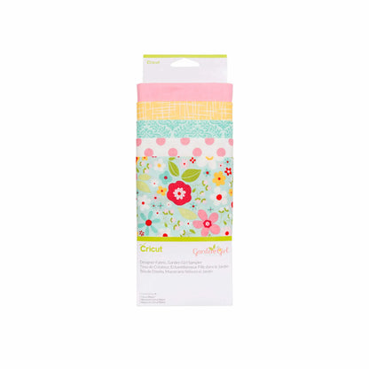 2004216 - Cricut Designer Fabric Sampler Garden Girl 30x66cm