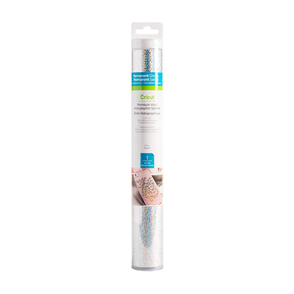 2006483 - Cricut Premium Vinyl Holo Sparkle 30.5x120cm (Silver)