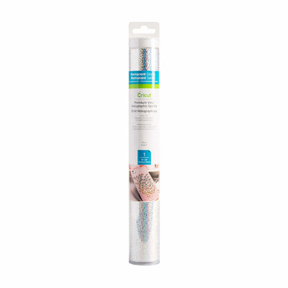 2006483 - Cricut Premium Vinyl Holo Sparkle 30.5x120cm (Silver)