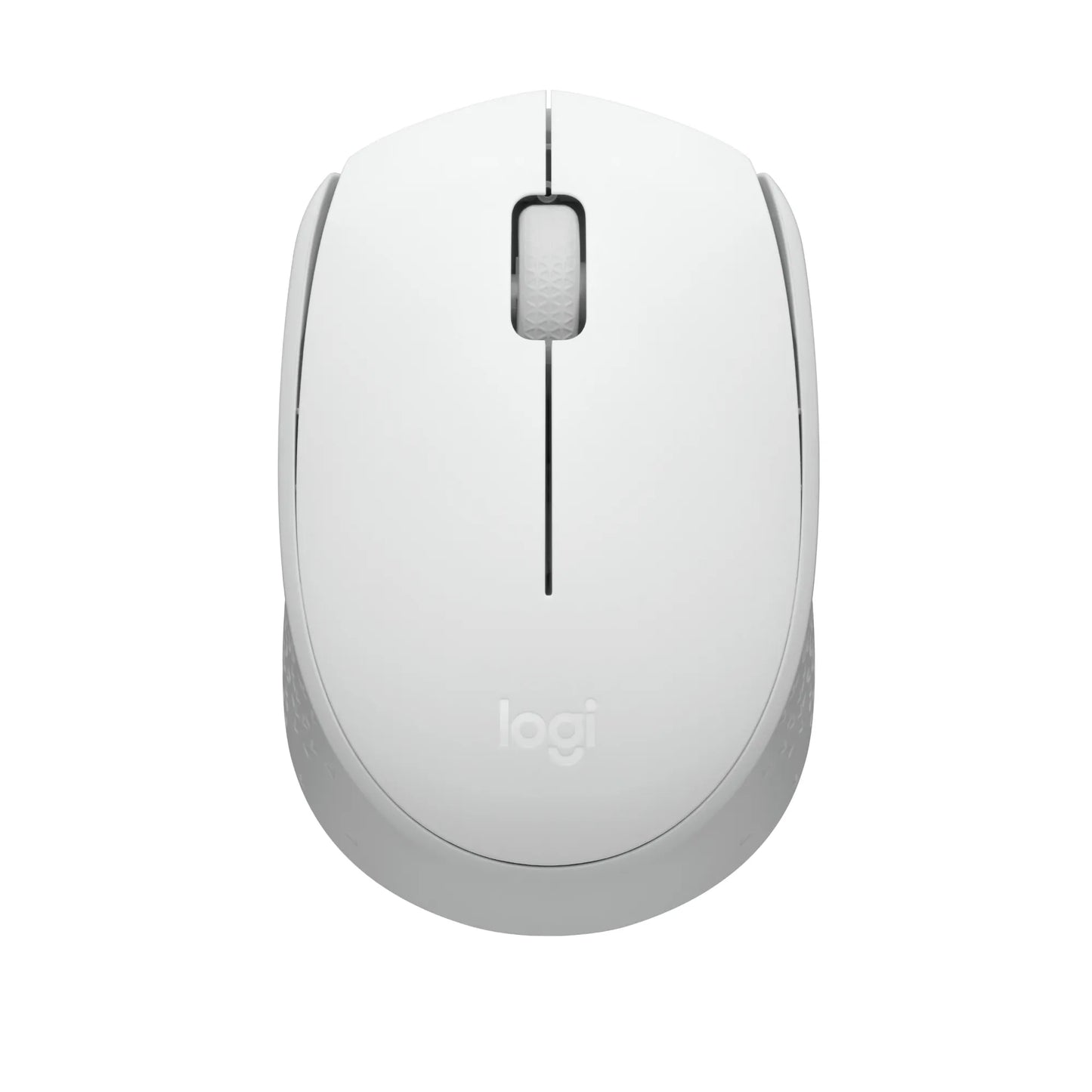 Logitech M171 wireless mouse in off-white, compact design with 2.4 GHz wireless and USB nano receiver (EMEA)