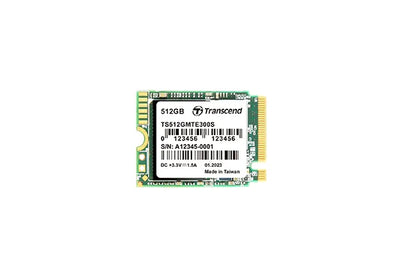 Transcend 512GB MTE300S PCI-E GEN 3x4 M.2 2230 SSD 3D NAND - 2000 MB/s Read 1100 MB/s Write - 200 TBW