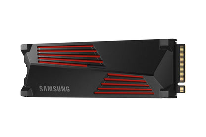 SAMSUNG MZ-V9P2T0CW 990 PRO 2 TB NVMe SSD W/Heatsink - Read Speed up to 7450 MB/s; Write Speed to up 6900 MB/s; Random Read up t