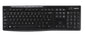 Logitech K270 Wireless Keyboard – Full-Size Layout, Long Battery Life, USB Receiver – 920-003736