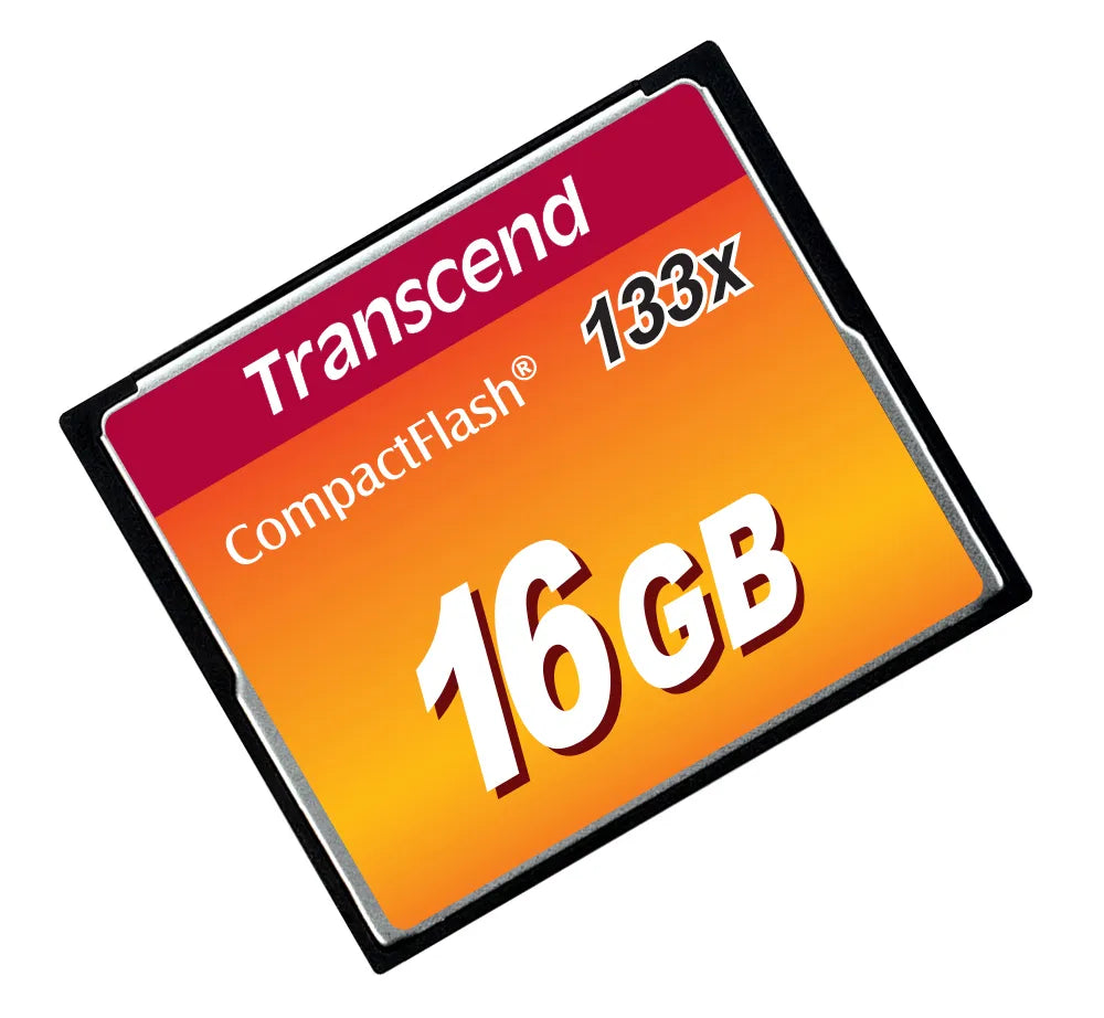 TRANSCEND 16GB COMPACT FLASH 133X