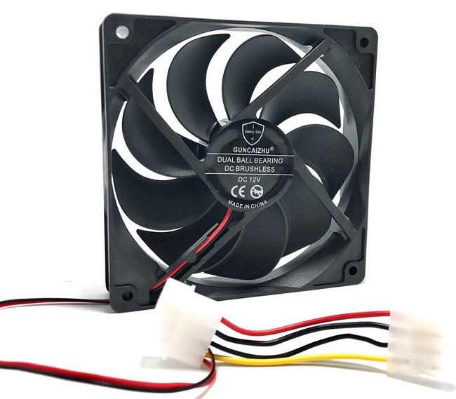 CHASSIS FAN: 120MM BLACK