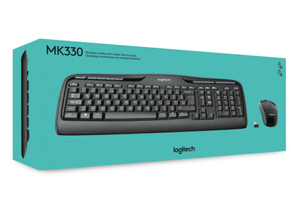 920-003989 - LOGI MK330 Wireless Keyboard and Mouse Combo Nano USB Not unifying low profile keys