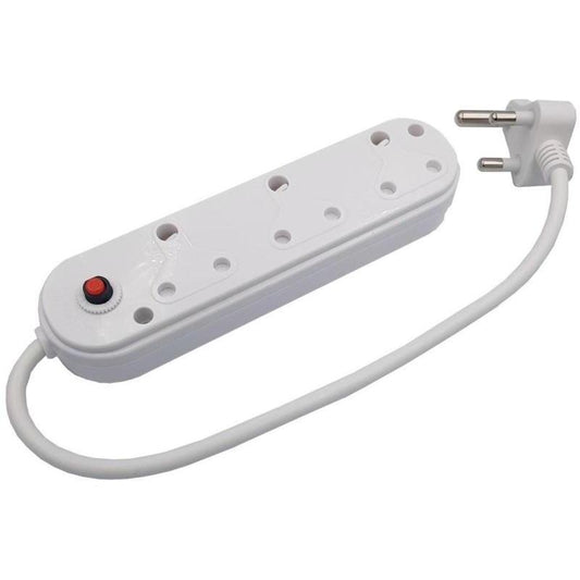 Microworld 3-Way Multi-Plug with Overload Protection – 3 x 16A