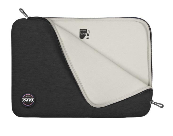 Port Designs Torino II 13/14" Laptop Sleeve, Black