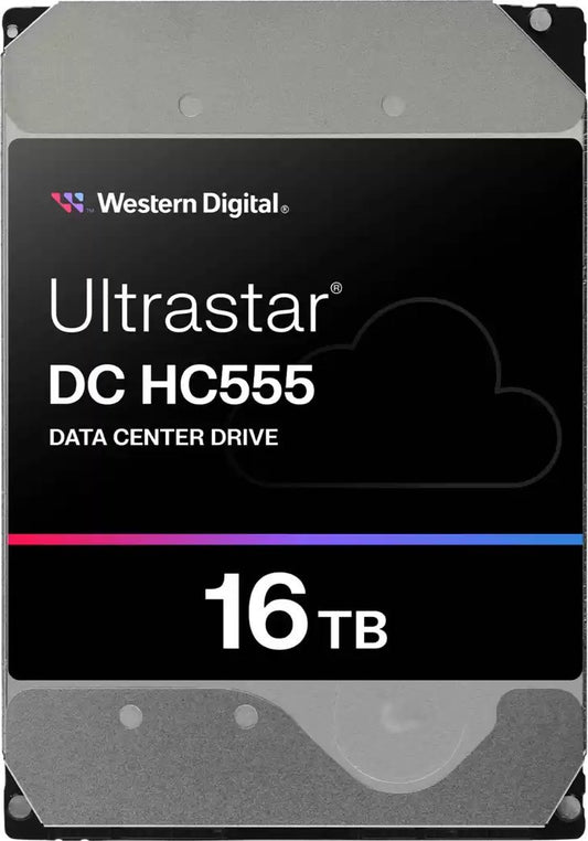 Western Digital Ultrastar DC HC555 16TB HDD – 3.5" SATA III 6Gb/s, 7200RPM, 512MB, Enterprise Server Drive