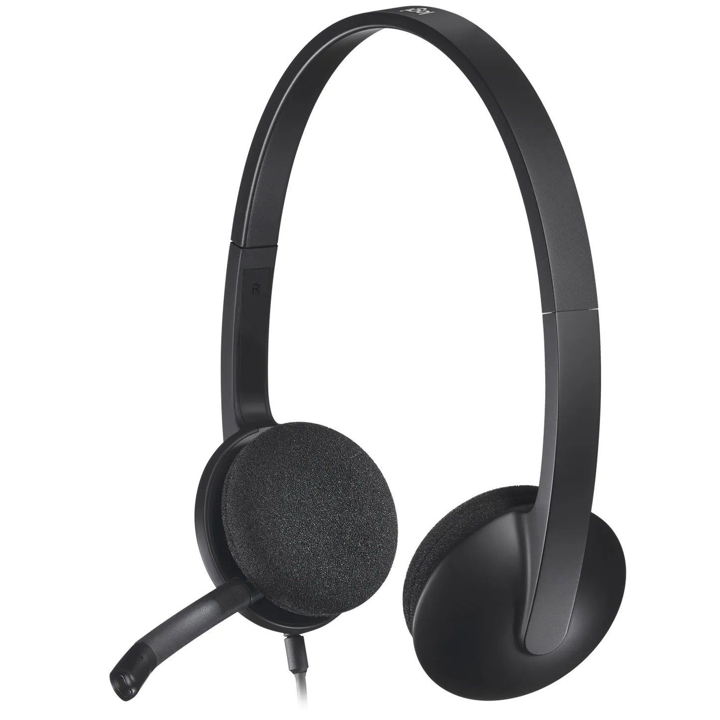 981-000475 - Logitech Headset H340 USB Stereo Internet headset over the head type with adjustable lightweight design