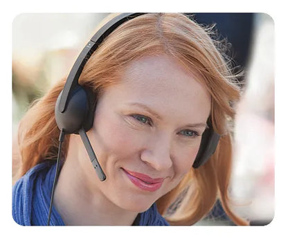 981-000475 - Logitech Headset H340 USB Stereo Internet headset over the head type with adjustable lightweight design