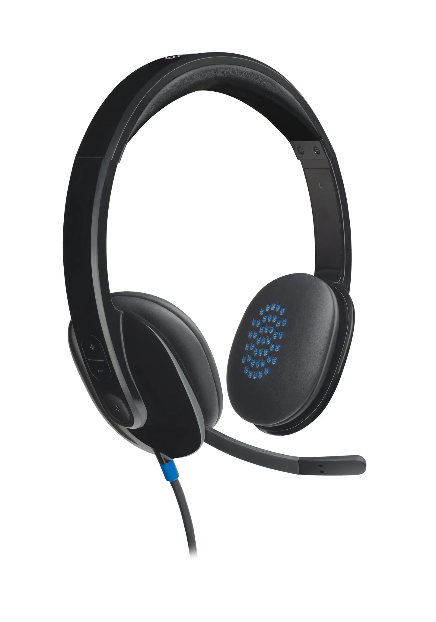 981-000480 - Logitech Headset H540 USB Headset Laser Tuned Drivers Comfortable Padding On Ear Audio Controls  Plug & Play