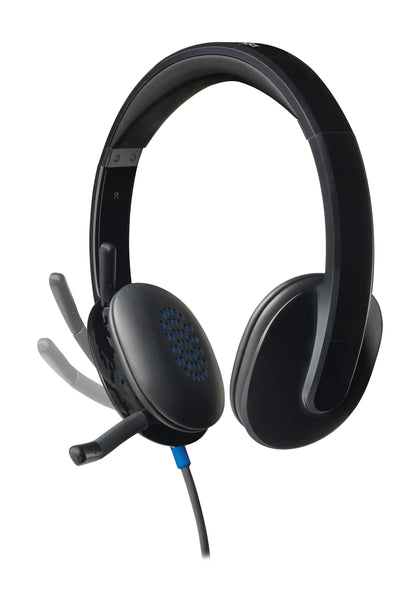 981-000480 - Logitech Headset H540 USB Headset Laser Tuned Drivers Comfortable Padding On Ear Audio Controls  Plug & Play