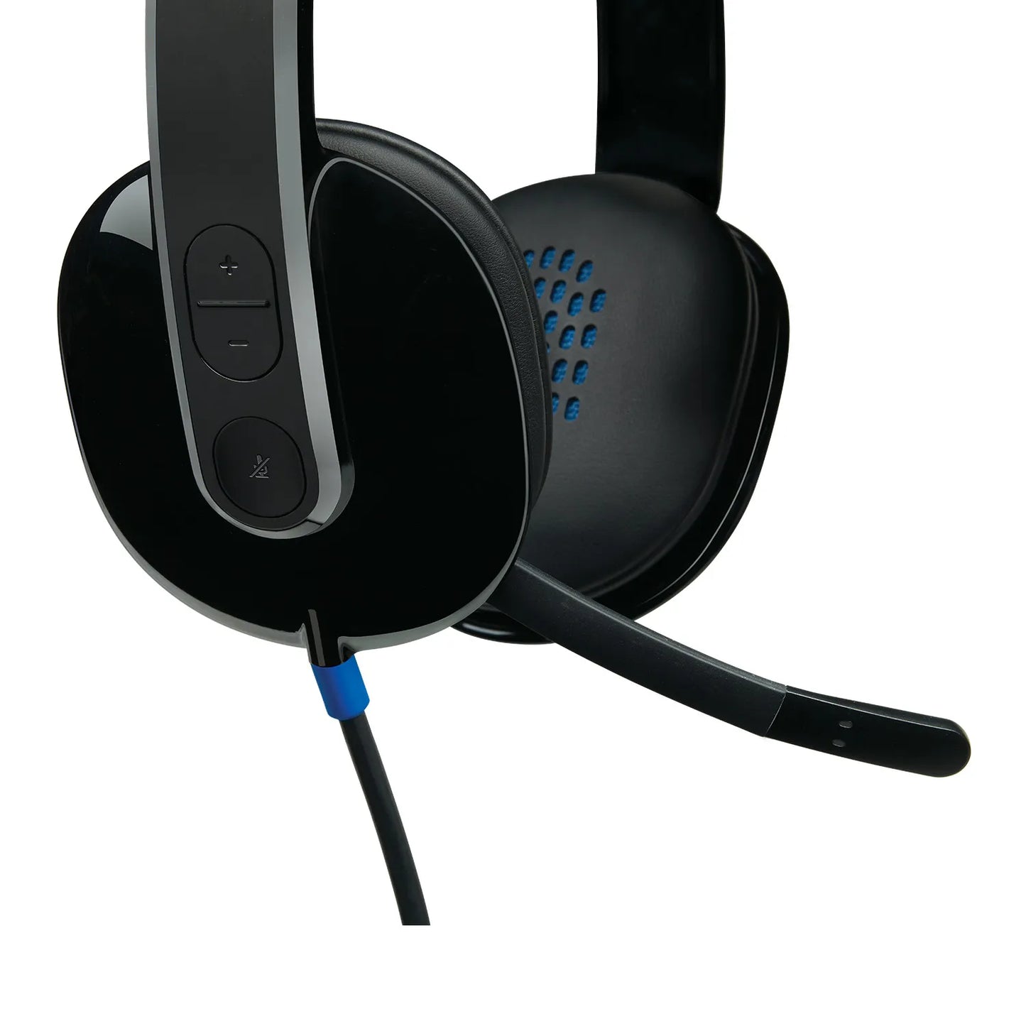 981-000480 - Logitech Headset H540 USB Headset Laser Tuned Drivers Comfortable Padding On Ear Audio Controls  Plug & Play