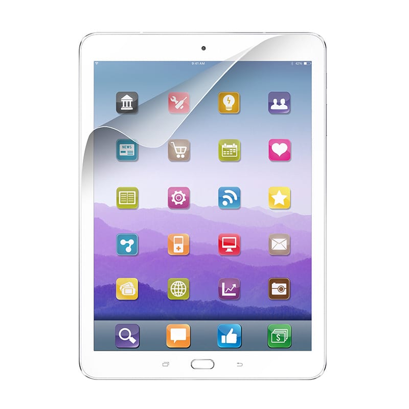 Port Connect Universal Screen Protector for 11" Tablets Twin Pack - Clear