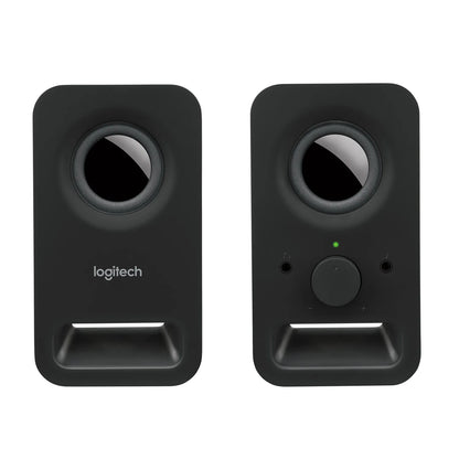 980-000814 - Logitech Desktop Speakers Z150 Multimedia mini Speakers Midnight Black 1 speaker 6 watts audio device with 3.5mm