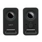 980-000814 - Logitech Desktop Speakers Z150 Multimedia mini Speakers Midnight Black 1 speaker 6 watts audio device with 3.5mm